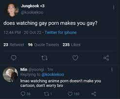 Porn make you gay