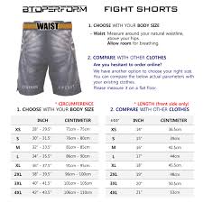 Size Guide Btoperform Ca