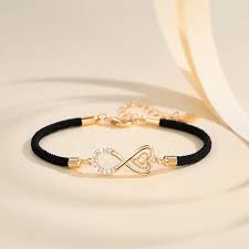 Y985 【COD】 Gelang Tali Wanita Anti Karat Emas Liontin Aksesoris Gelang Lapis Emas Fashion | Lazada Indonesia