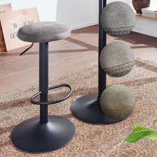 Barhocker barstuhl bistrohocker barstuhl küchenhocker hocker drehbar kunstleder. Finebuy Barhocker Wildlederoptik Hocker Ohne Lehne 58 79 Cm Kuchenhocker Stoff Metall 100kg Design Barstuhl Tresenhocker Drehbar Bistrohocker