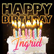 Maybe you would like to learn more about one of these? Ingrid Animated Happy Birthday Cake Gif Image For Whatsapp Download On Funimada Com