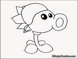 Lanzaguisantes Congelados 2 Plantas Vs Zombies Coloring Books Zombie Hello Kitty