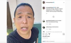 Ernest Prakasa Dongkol Kepada KPI Jawa Barat Radio di Bandung Tidak Boleh  Putar 40 Lagu Dibawah Jam 22.00