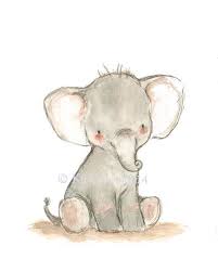 Nursery Art I M Dead And I Had Come To Heaven Because That Elephant Is So Fricking Cute I Love Elephant S Mit Bildern Niedliche Zeichnungen Susse Kunst Elefanten Abdruck