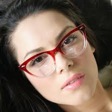 Black And Clear Ombre Glasses Pin On Eyeglasses