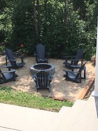 Lowes Fire Pit Leisure Life Adirondack Chairs Timbers With Sand Backyard Getaways Outside Fire Pits Backyard Getaway Sand Backyard