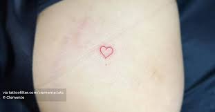 Tattoos on the heart is a breathtaking series of parables distilled from his twenty years in the barrio. Minimalist Red Heart Tattoo On The Butt Cheek