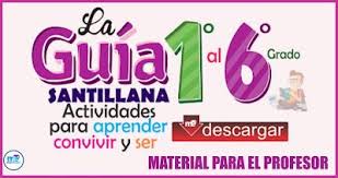 We did not find results for: Guias Santillana Del Primero Al Sexto Grado Sexto Grado Guia Santillana Matematicas De Primer Grado