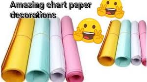 Chart Paper Decorations Project Chart Paper Decorations