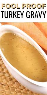 This Easy Turkey Gravy Recipe Is A Classic It Works Whether Or Not You Have Pan Drippings From Turkey Gravy Recipe Easy Turkey Gravy Recipe Best Turkey Gravy