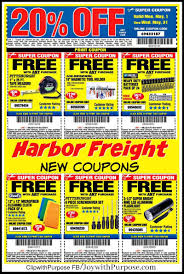 New Harbor Freight Coupons Good For May 2017 Joy With Purpose Harbor Freight Coupon New Harbor Coupons