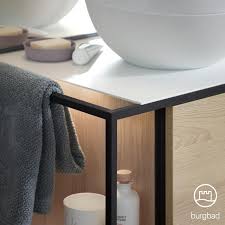 Burgbad Junit Mineralguss Waschtisch Inkl Waschtischunterschrank Mit Led Beleuchtung In Dem Mod Waschtischunterschrank Mineralguss Waschtisch Led Beleuchtung
