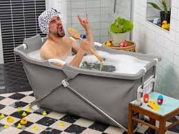 Genieße ein entspannendes bad in der faltbaren badewanne für erwachsene! Faltbare Badewanne Mobile Badewanne Erwachsene Coolstuff De