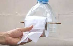 Toilet Paper Holder This Hack Is Perfect For Camping Plastic Bottles Bottle Diy Toilet