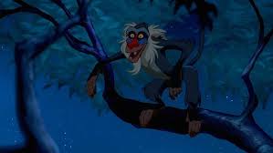  swings his stick again at simba, who ducks out of the way  10 Wise Rafiki Quotes You Need To Read Disney News