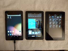 Nexus 7 Vs Kindle Fire Vs Blackberry Playbook Size Comparo Vertical Blackberry Playbook Nexus 7 Amazon Kindle