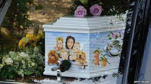 Family And Friends Say Farewell To Peaches Geldof Peaches Geldof Funeral Peach