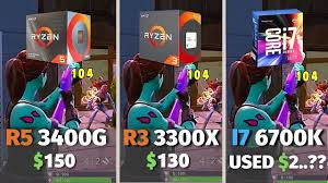 Fortnite, gta 5, red dead redemption 2. Ryzen 3 3300x Vs Ryzen 5 3400g Vs Intel I7 6700k Test In 7 Games 1080p Youtube