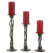 You can order these wrought iron candle holders and vases in a variety of special finishes. Wrought Iron Candle Holders Rush Renaissance Candle Holder Set Of 3