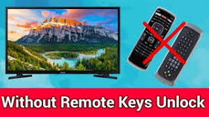 System should now lock and unlock vehicle once to confirm, twice to indicate registration has failed. Tv Unlock Without Remote Control How To Unlock Keys Lock On All Companies Tvs Youtube
