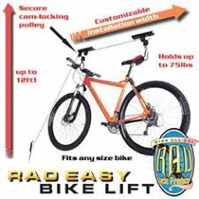 Lifts bikes up and out of the way. 30 Bike Hoists Ideas Hoist Bike Storage Bike