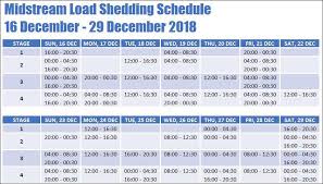 Eskom Will Implement Stage 2 Load Midstream Estates Facebook