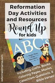 Art for a local church doing a series on the 5 tenets of the protestant reformation. Reformation Day Activities And Resources Round Up For Kids Reformed Mama