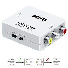 ✅rca to hdmi converter, composite av cvbs video adapter 720p 1080p wii, nes snes. Buy Hdmi To Av Out Converter Best Price In Pakistan