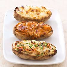 Twice Baked Potatoes With Pepper Jack Cheese And Bacon Cook S Illustrated Recipe Best Baked Potato Twice Baked Potatoes Potatoes