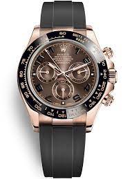 Rolex daytona terms to know. 116515ln Rolex Daytona Everose Gold Chocolate Dial Rubber Watch