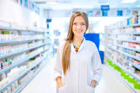 Pharmacist Chemist Woman Standing In Pharmacy Drugstore Stock Photo Aff Woman Standing Pharmacist Chemist Ad Pharmacist Pharmacy Pharmacy Fun