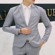 While slim fit trousers have a tapered leg, creating a stylish. Wholesale Men Casual Business Jacket From China