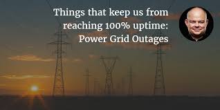 Information about power outages and planned service interruptions. Things That Keep Us From Reaching 100 Uptime Power Grid Outages Dirk Paessler S Personal Blog