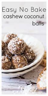 Cashew And Coconut Date Balls Are A Great Little Grab N Go Snack To Have In The Fridge Combine Raw Coconut Date Balls Healthy Vegan Snacks Healthy Snacks Easy