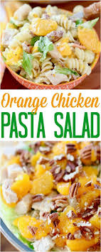 Orange Chicken Pasta Salad With Orange Poppyseed Dressing Recipe From The Country Cook Recipes Ch Pasta Salad Chicken Pasta Salad Chicken Pasta Salad Recipes