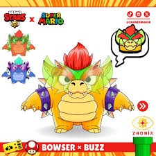 BRAWL STARS × SUPER MARIO BUZZ skin concept (unofficial) . mariobrawlstars  supermario brawlstarsskinidea brawlstarsskinconcept marioskins  brawlstars supercell zaonixmaker mario+brawlstars supermariopartnership  brawlstarsskins @brawlstars ...