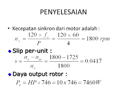 Torsi beba sebanding dengan kecepatan squared 340nm pada kecepatan sinkron. Motor Induksi Tiga Phasa Ppt Download