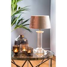 Get free shipping on qualified bedside table lamps or buy online pick up in store today in the lighting department. Light And Living 1709763 Storavan Traditional Small Glass Crystal Table Lamp Base Ideas4lighting