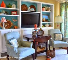 Coastal california beachside getaway 12 photos. A Blue Orange Decorated Beach Condo Is Decked Out For Fall Beach Bliss Living
