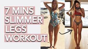 If you're looking to get skinny legs without building muscle, all it takes it a little dedication, and planning. Slim Legs Workout 7 Minutes Youtube