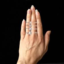 Charlotte Emerald Cut Engagement Ring