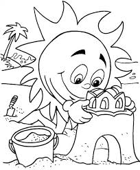 Or, you can print them one at a time to coordinate with your daily activities. Dibujos Para Colorear Sobre El Verano Colorear Imagenes Summer Coloring Pages Preschool Coloring Pages Summer Coloring Sheets