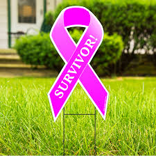 Check spelling or type a new query. Breast Cancer Survivor Large 22 X 12 Outdoor Ribbon Shaped Yard Sign Sign Screen Yard Signs Security Signs Sign Blanks