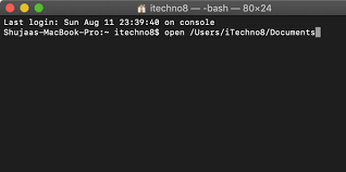 After the terminal opens, you should basically be able to open any folder from the mac terminal using specific commands. How To Open Any Folder In Finder From Terminal Mac