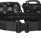 YAKEDA - Cinturones de batalla tácticos Molle Duty Cinturones con bolsas 8  en 1, Negro Cp, Talla única