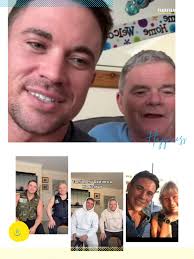 Just another picture of resemblance in our grandchildren. This one is Will  and Cru ! Someone sent this One as well !! I look at these boys and Thank  God everyday to