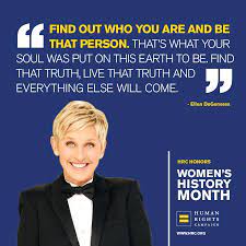 Ellen Degeneres An Lgbtq Icon And Role Model Has Led Our Struggle With Resilience And La Quotes By Famous People Ellen Degeneres Quotes Quotes About New Year