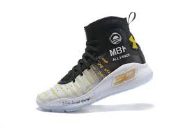 Black And Gold Under Armour Shoes Shop Under Armour Curry 4 Mbk Alliance Black White Gold Mens Basketball Shoes For Sale Jordan Shoes For Men Nike Shoes Air Max Jordan Shoes Retro