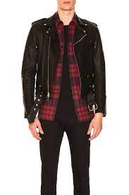 John Elliott Boxy Biker Jacket In Black Modesens Functional Clothing Jackets Biker Jacket
