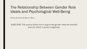 Gender Roles Emily Kennedy. - Ppt Download
